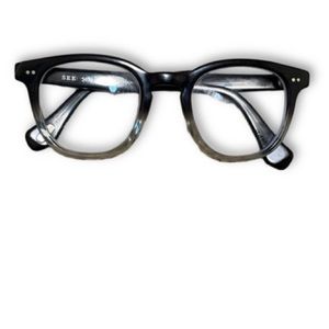 SEE Eyewear Glasses, Black/ Grey Gradient
